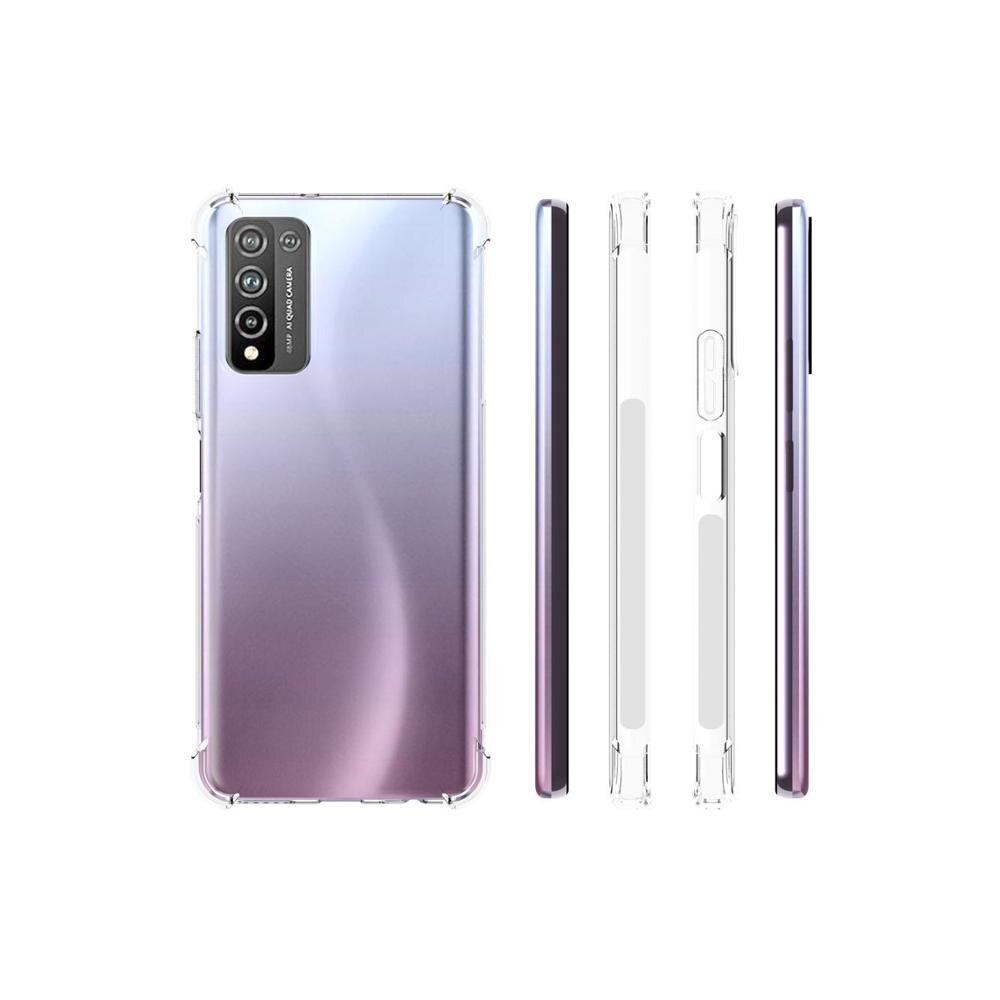 Transparent Phone Cases For Huawei Honor 10x Lite Case + Tempered Glass Soft TPU Gel Skin Clear Silicon Honor 30i Cover LRA-LX1