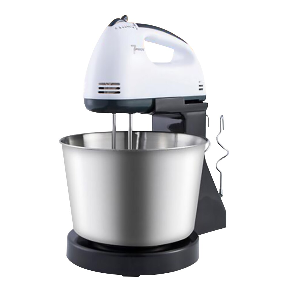 7 Speed Electric Food Mixer Table Stand Cake Dough Mixer Handheld Egg Beater Blender Baking Whipping Cream Machine