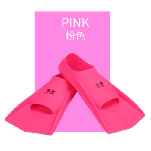 C462 product, , swimming fins frog shoe Children Adult Swimming Training Silicone Fins: Pink / L
