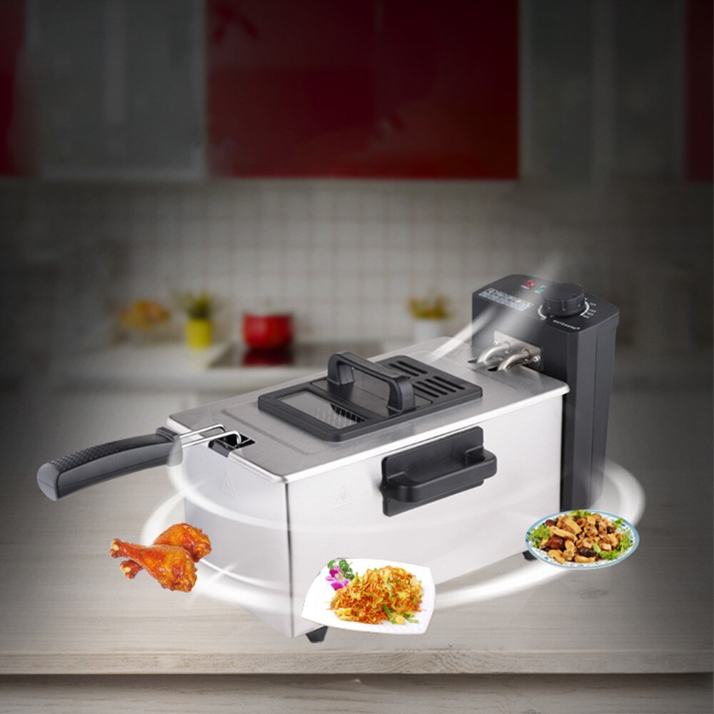 Household French Fries Machine Commercial constant temperature electric fryer Electric mini fryer