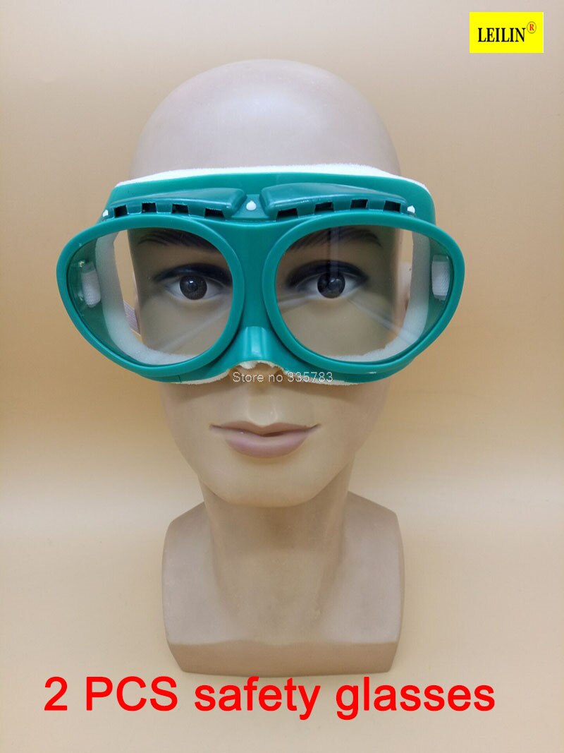 2 Stuks Eye Beschermende Lab Anti Fog Clear Goggles Bril Vented Veiligheidsbril Voor Industriële Lab Werk