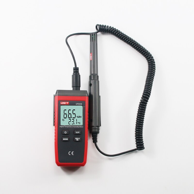 UNI-T UNIT UT333S Digital Temperature Humidity Meter Home Industrial Handheld Precise temperature and humidity sensor LCD screen