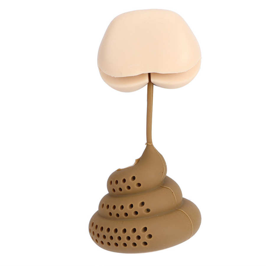 Passoire à thé drôle forme innovante Silicone thé infuseur filtre cuisine à la maison