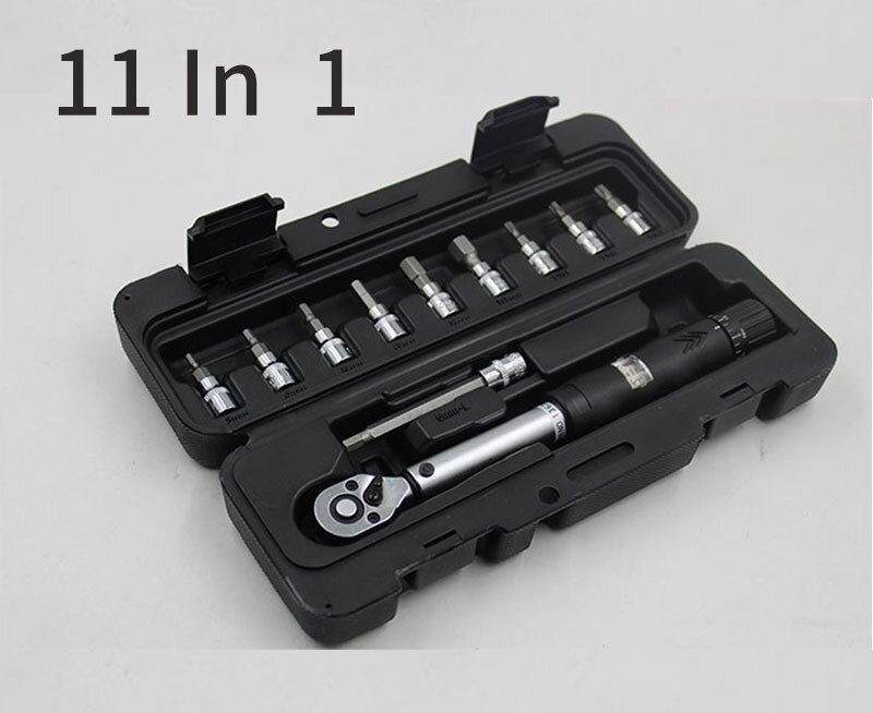 Bicycle wrench repair tool Kits Taiwan BIKEHAND YC-617-2S Bicycle Bike Torque Wrench Allen Key Tool Socket Spanner: Mode 2