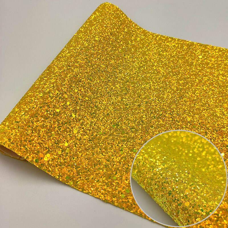 Laken i imitert skinn skinnende imitert stoff  a4 syntetisk hårsløyfestoff gjør-det-selv-veske sko tilbehør 20 * 30cm: 4