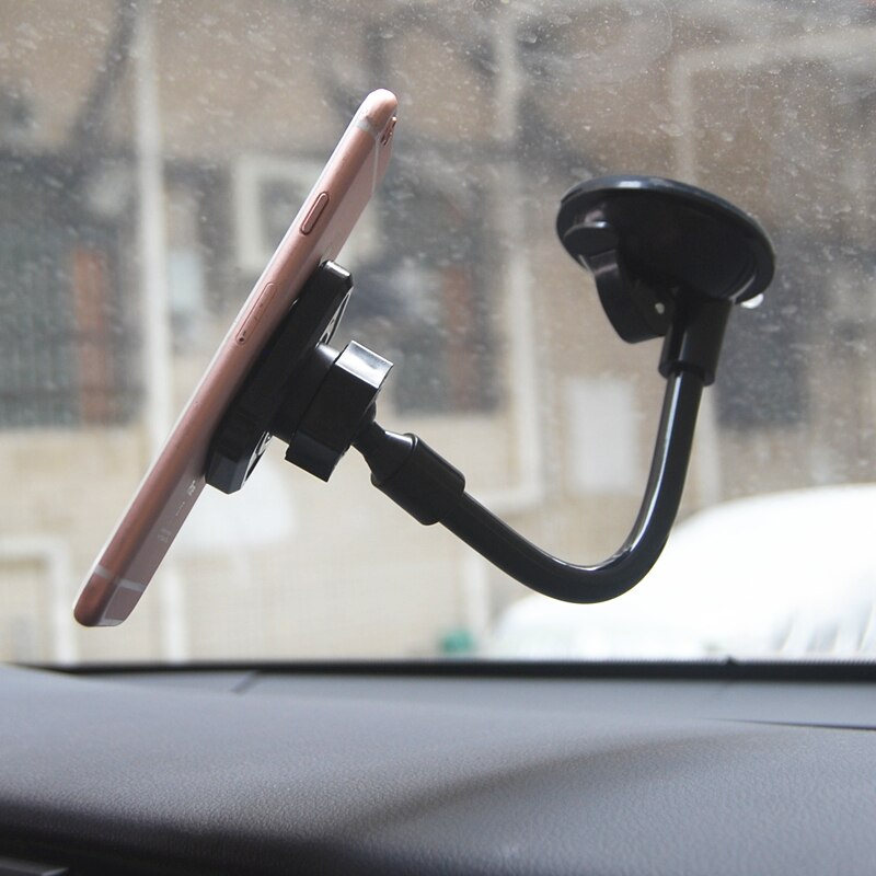 Magnetische praktisch Halfter Auto Halterung Lange Arm Windschutzscheibe Auto Telefon halterung für iPhone X 8 8 Plus 7 7 Plus 6 6 Plus SE
