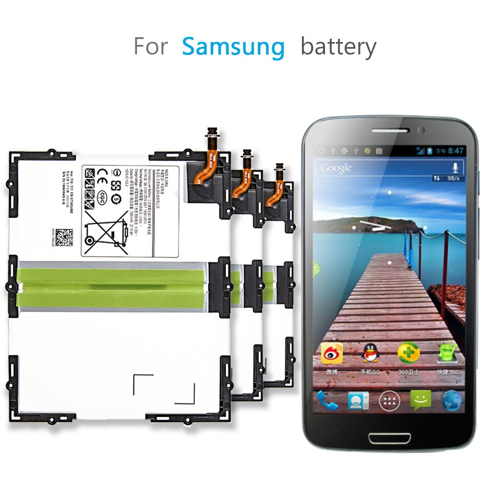 7300mAh EB-BT585Abe Batterie Für Samsung Galaxis Tablette Tab EINE TabA 10,1 T580 SM-T585C T585 T580N Batterien + Werkzeuge
