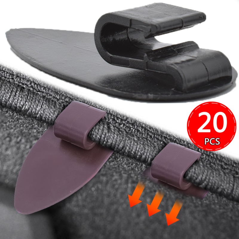 Clips de fixation pour tapis de voiture, amovibles, antidérapants, poignées de fixation pour tapis automobile, pinces de fixation, retenue