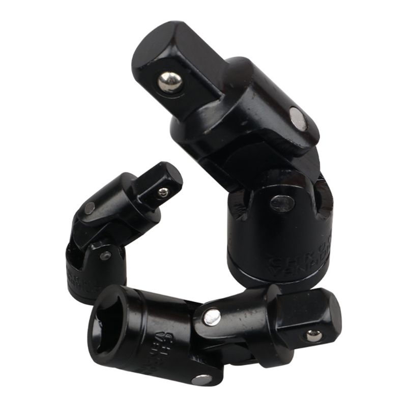 3 Pcs Kruiskoppeling Socket Mouw 1/2 "3/8" 1/4 "Drive Kit Swivel Conversie