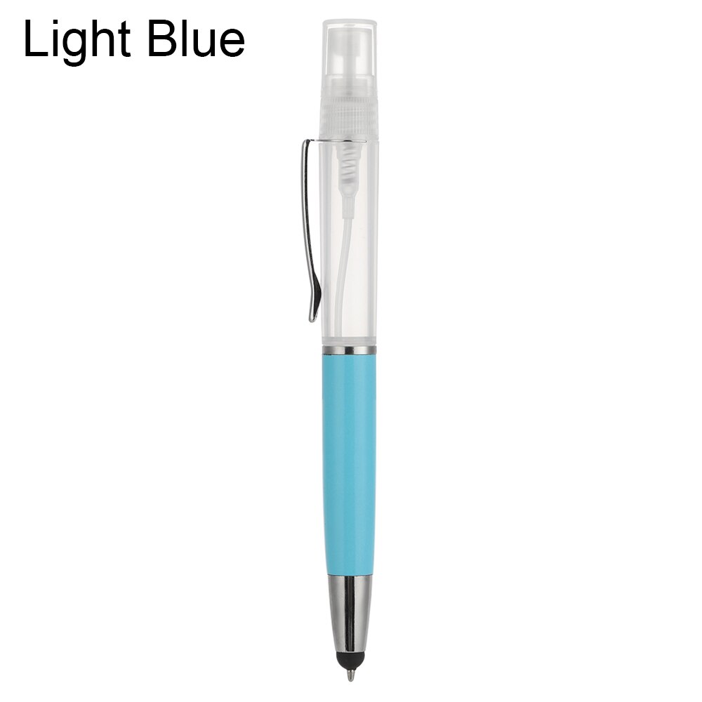 1 PC Portable Multifunction Spray Ballpoint Pen Refillable Disinfectant Pen Practical Mini Travel Perfume Bottle Writing Tools