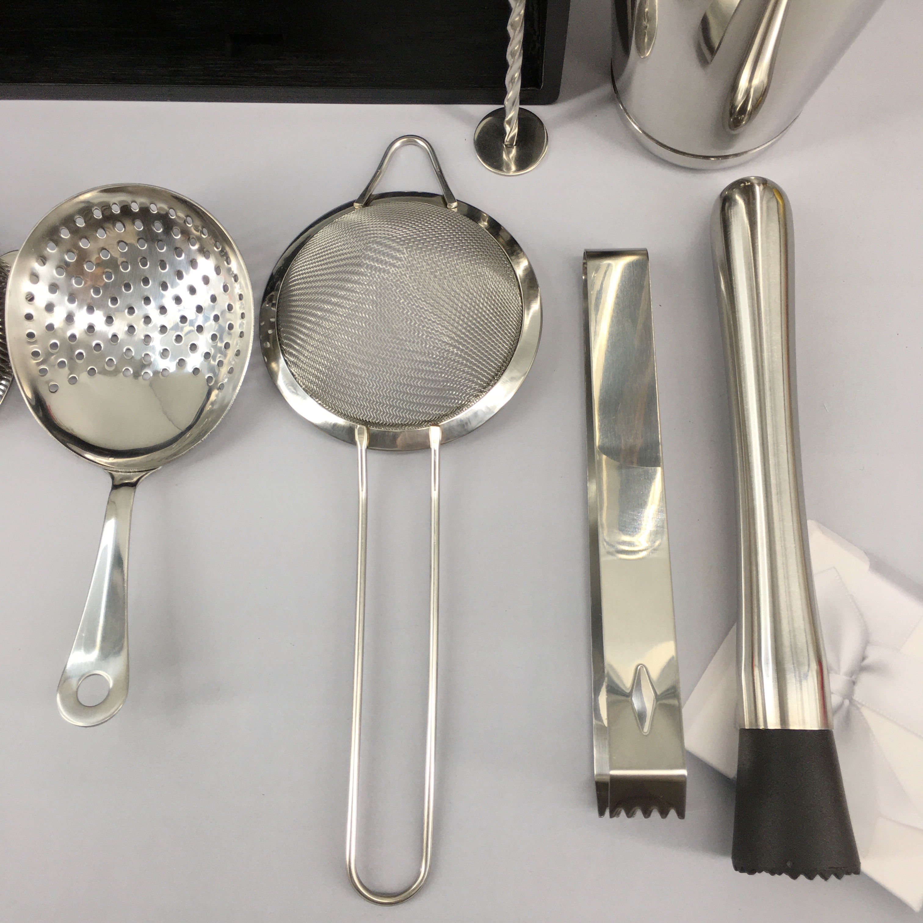 Bartender Cocktail Boston Shaker Barware Set AmeriBcan style stainless 304 steel Boston cocktail shaker 14 Piece