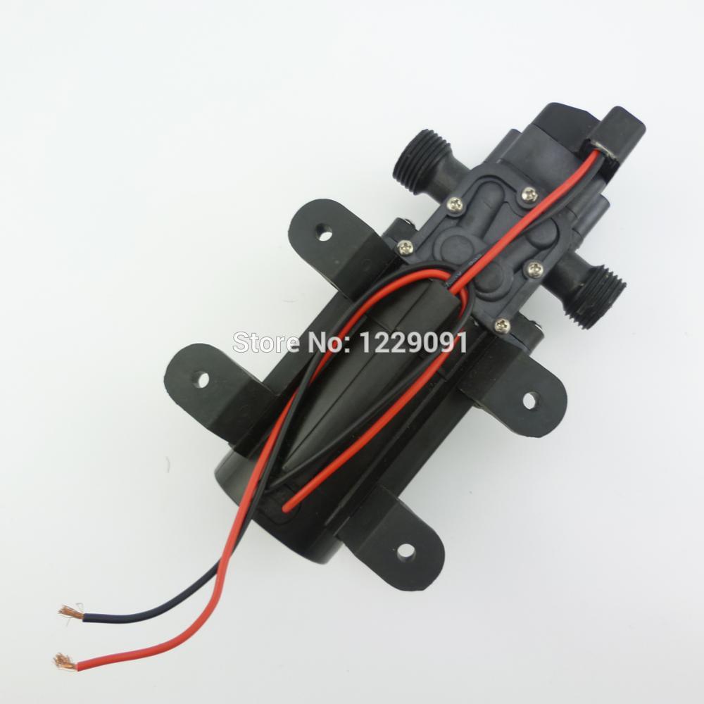 12v 24v dc water pump high pressure self priming diaphragm pump automatic pressure switch small 12 v water pump 60W 5L/min