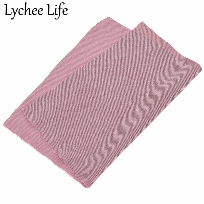 Lychee liv prægede striber fløjlsstof 29 x 21cm polyester bomuldsstof diy håndlavet syning af tøjposer leverer dekoration: 8