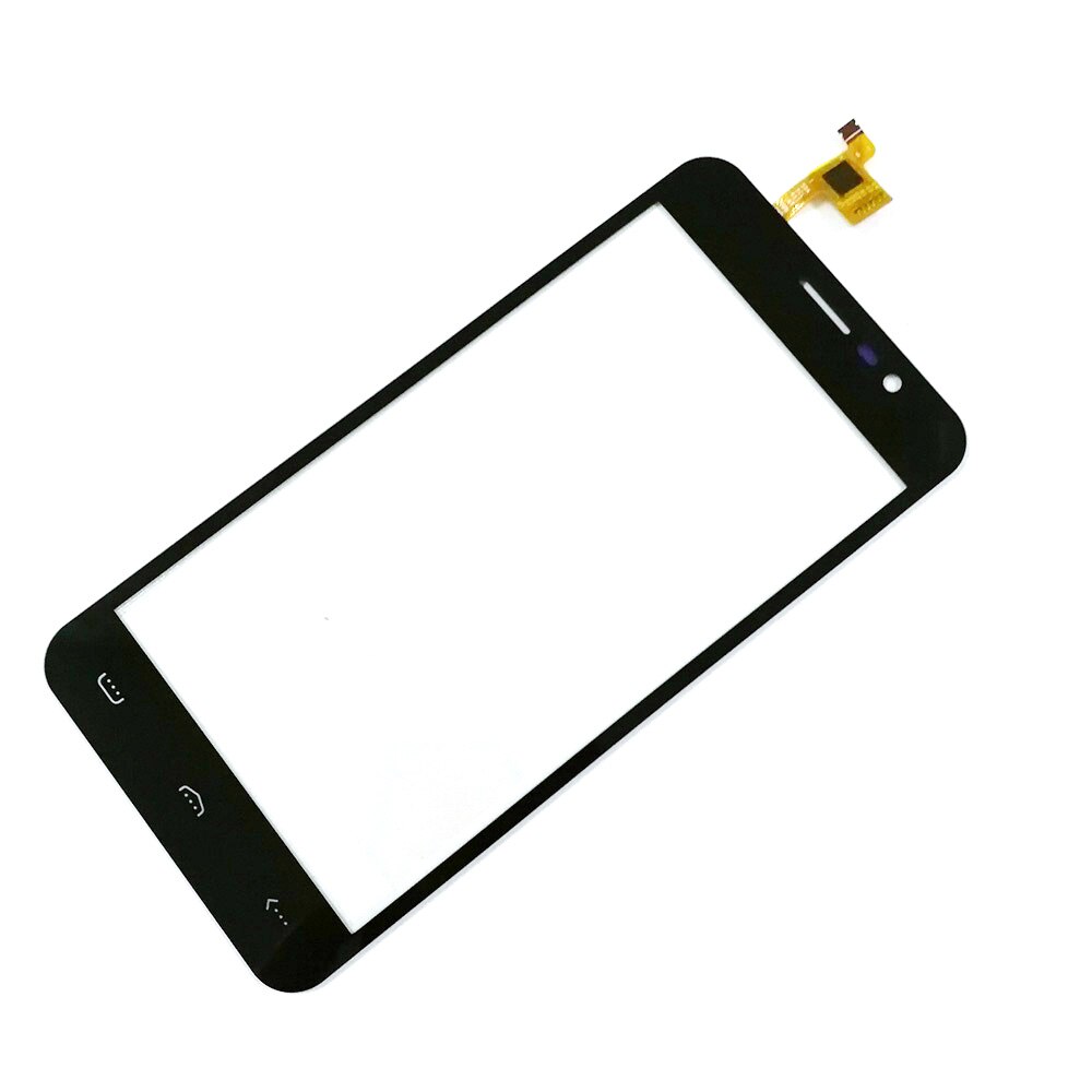 Cristal exterior frontal negro de 5 pulgadas para homtom ht16 pantalla táctil lente de panel táctil reemplazo ht 16 + herramientas