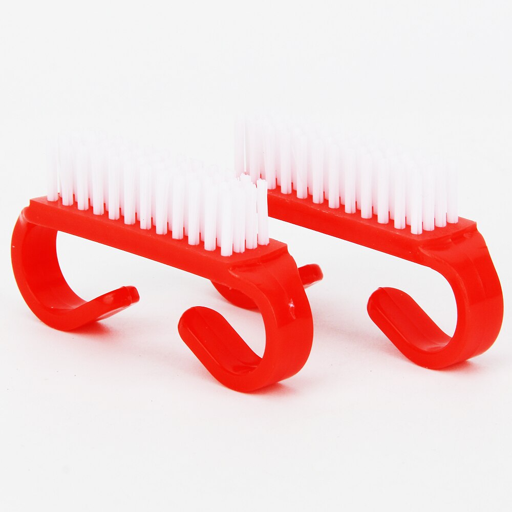 50 stuks/partij nagelreinigingsborstels, pedicure, zachte borstel, stofborstel, nail art verfborstel, manicure-gereedschap voor nagelverzorging