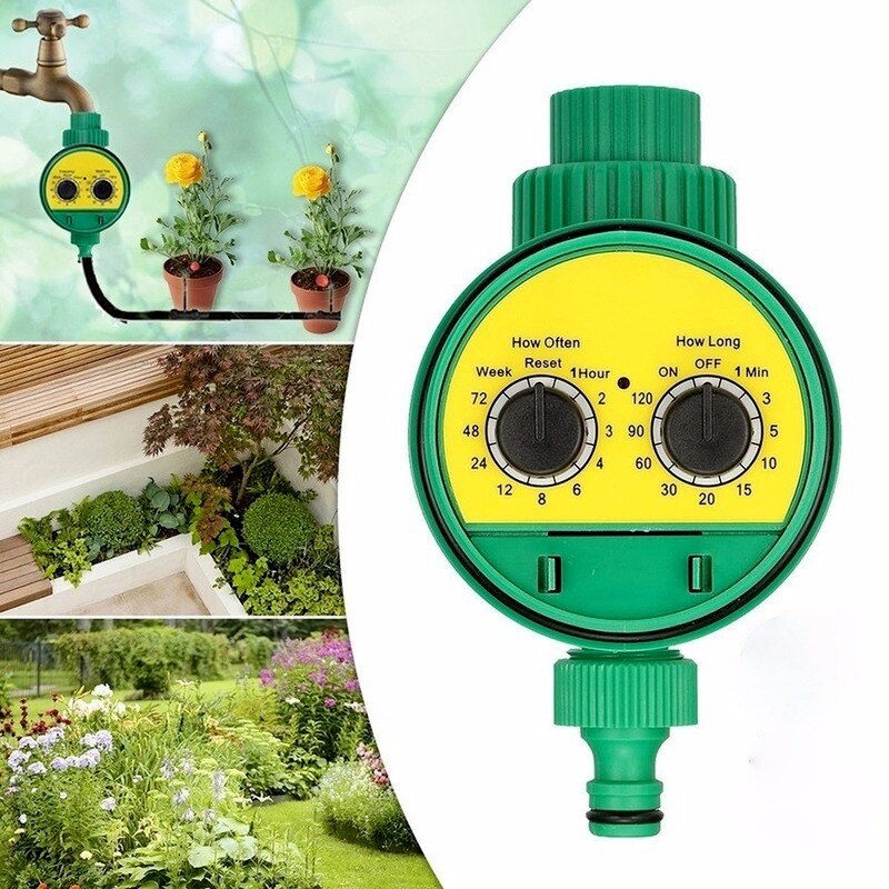 Electronic Garden Watering Timer Lcd Display Garden Automatic Irrigation Controller Intelligence Valve Watering Control DeviceWF