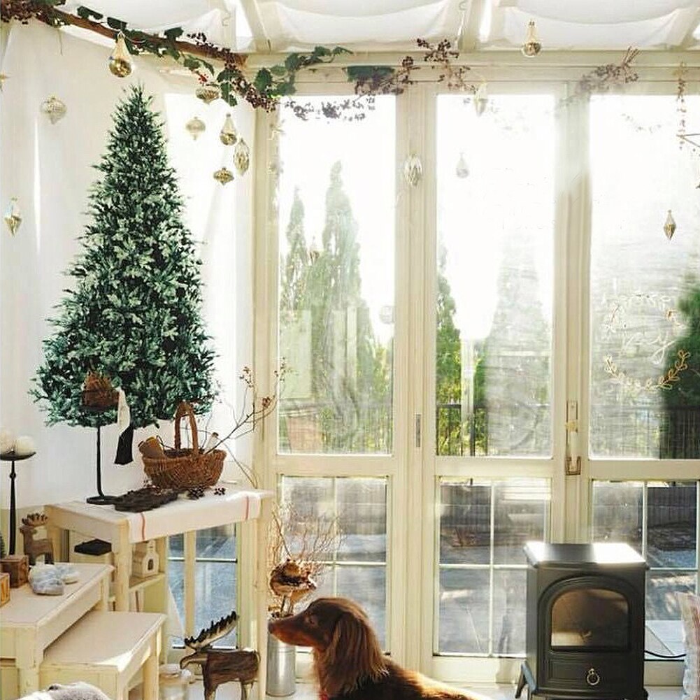 Juletræ xmas gobelin vegg hængende til stue soveværelse ins hænge klud baggrund boligindretning juledekoration