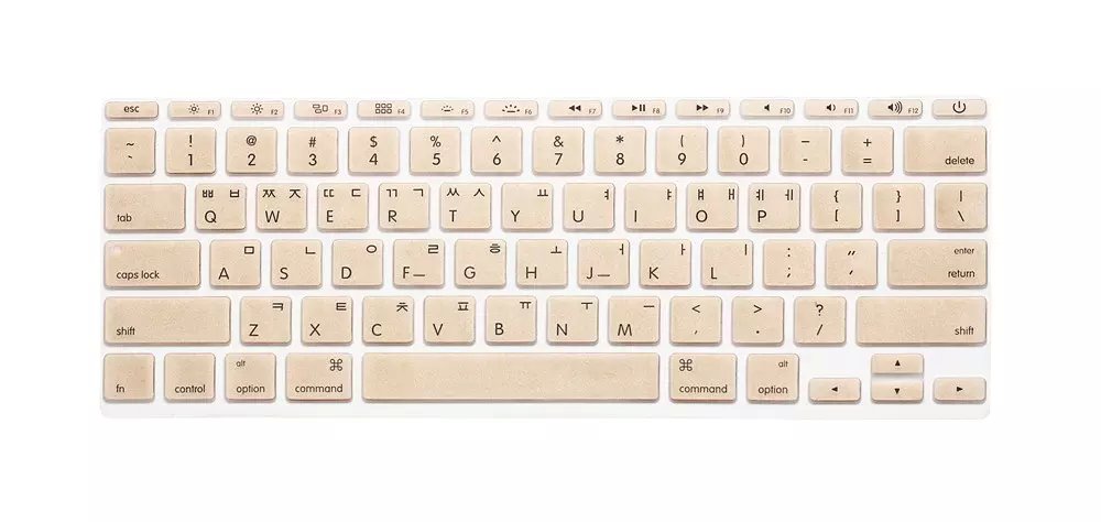 Silicone Skin Korean Keyboard Cover Protector Korea Language Keyboard Cover For Macbook Air 11" 11.6 Inch For Mac A1370 A1465