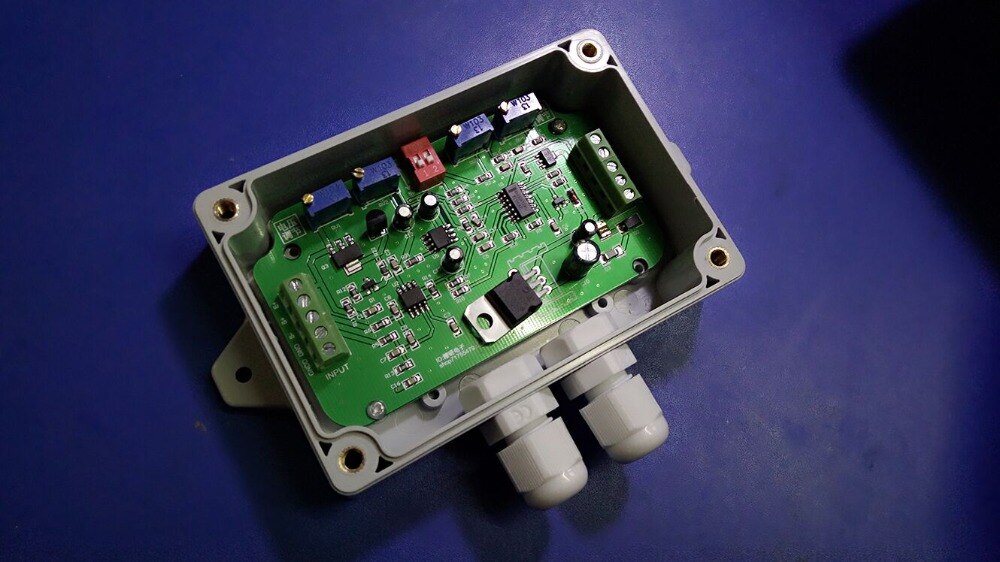 0 to 5V 10V 4 to 20mA Load Cell sensor Amplifier Transmitter strain gauge transducer