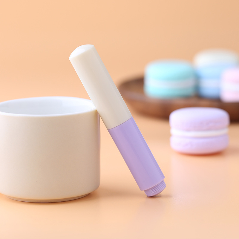 MAJOHN Ostatni Rzemieślnik Maruka Drugiej Generacji Przezroczysty Piórnik Gwieździste Niebo Macaron Maillard Brązowy mini Piórnik Kieszonkowy Artykuły Papiernicze: Niebieski