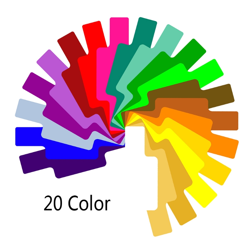 20 Kleuren Fotografische Kleurgels Filter Card Verlichting Diffuser Voor Canon Yongnuo Flash Speedlite