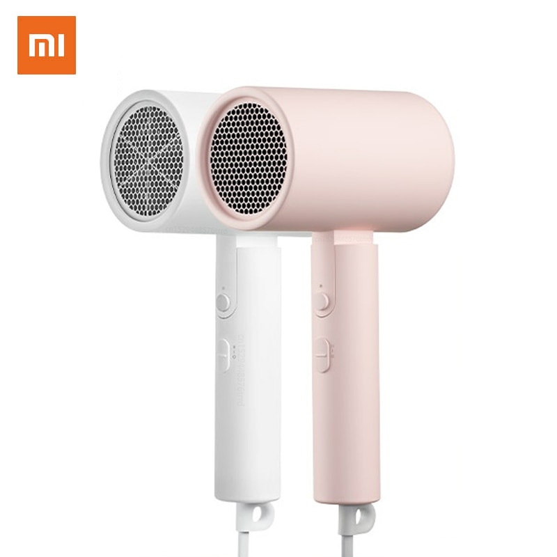 Xiaomi MIJIA przenośna anionowa suszarka robić włosów H100 Nanoe woda jonowa pielęgnacja włosów profesjonalna szybkoschnąca 1600W składana suszarka robić włosów