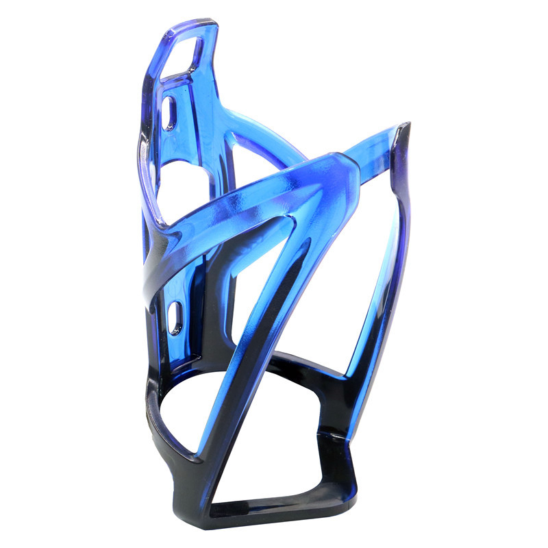 Soporte para hervidor de bicicleta, portavasos de dos colores, equipo de accesorios para ciclismo, portavasos para bicicleta de montaña: Azul