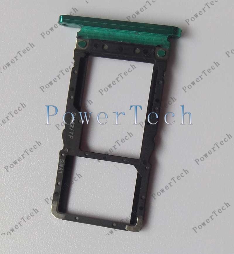 Original Doogee X95 SIM Cards Adapters For Doogee X95 SIM Card Tray SD Slot Holder Replacement Phone: green