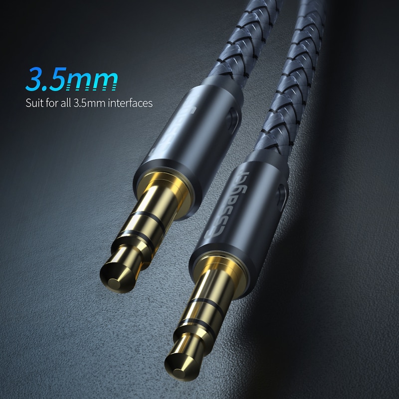 0.5M 1.2M 2M 3M 5M 3.5mm Aux Audio Cable Audio Auxiliary Line Extension Cord For Xiaomi Accessories For Mobile Phone TXTB1