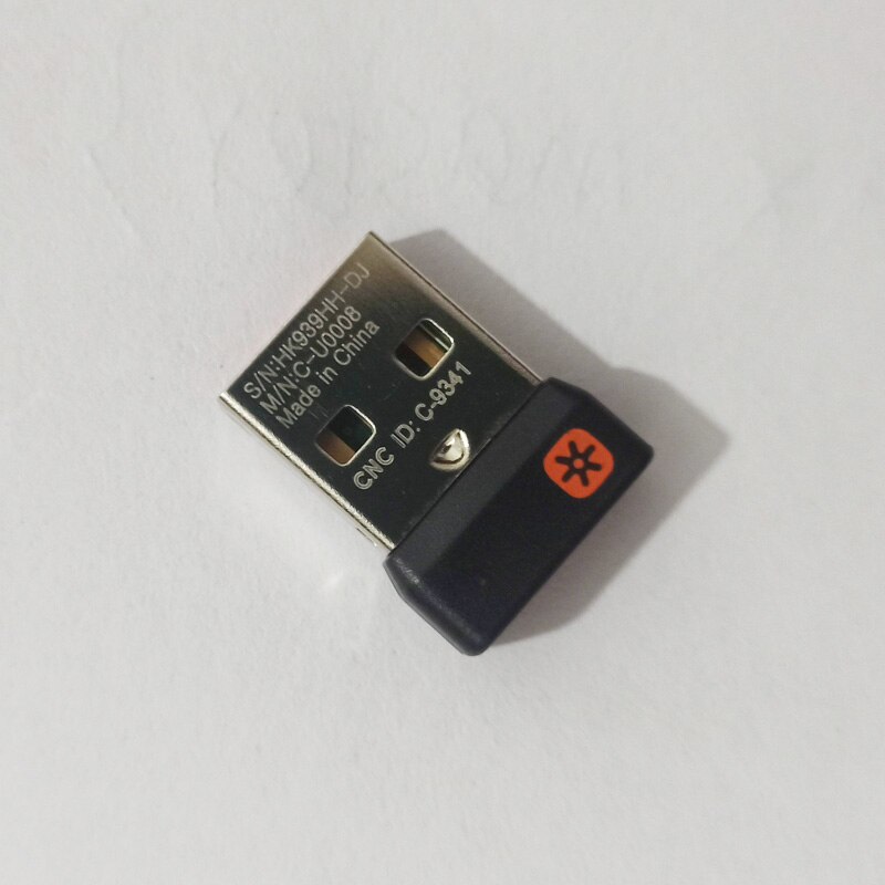 For Logitech Wireless Dongle Receiver Unifying Receiver Dongle 6 Channel 6MM for MX M905 M510 Keyboard K400 receiver Adapter