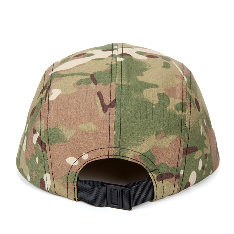 Camouflage-sonnenkappen für herren , 5- panel-cap aus cordura, nyco baseballkappen, unstrukturierte ripstop-caps, ideal zum campen, laufen, wandern und für den campingurlaub, snapback-mütze