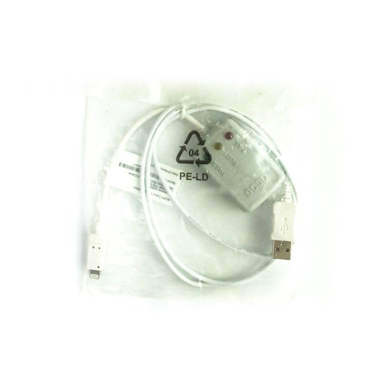 Dcsd alex-kabel för iphone seriell port teknik kabel testlinje och skriv till den lila skärmen kan batch-operation