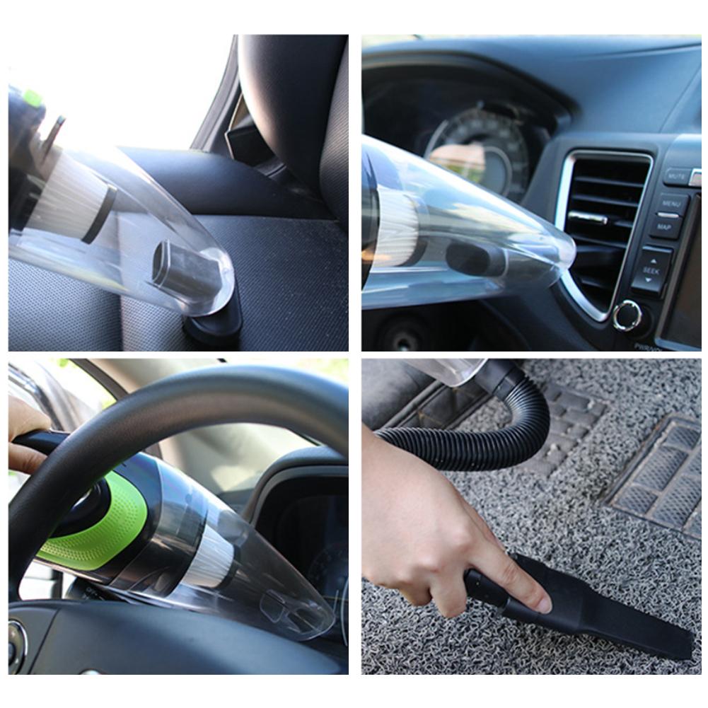 Wireless Car Vacuum Cleaner USB Charging Cable Portable Handheld Wet And Dry Dual-Use Vacuum Cleaner Car Cleaning Tool