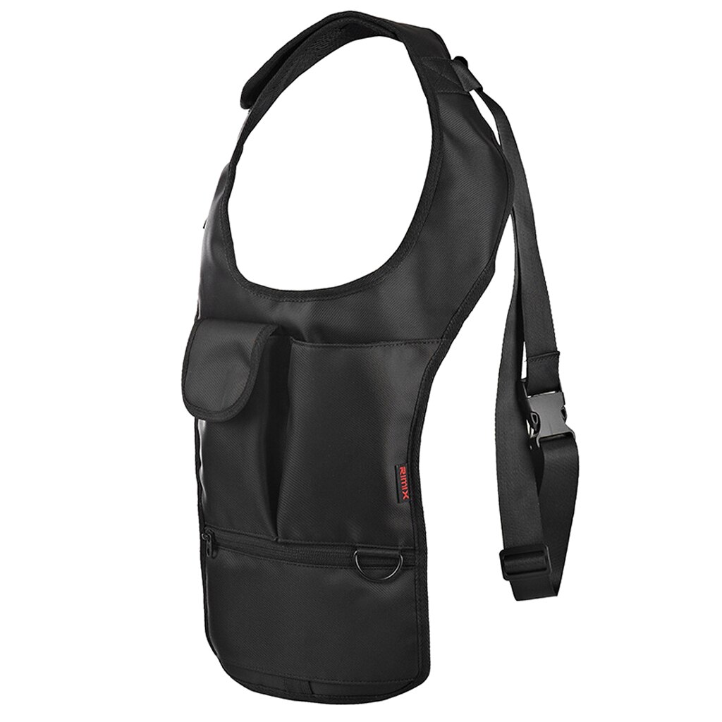 Bolso de hombro oculto antirobo con bolsillo de nailon para teléfono Mp3, bolsa de almacenamiento para hombres y mujeres