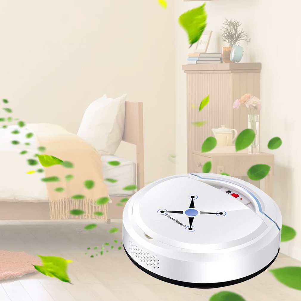 Rechargeable Strong Suction Sweeping Smart Clean Robot Vacuum Cleaner Automatic Rechargeable Smart Sweeping Robot Cleaner