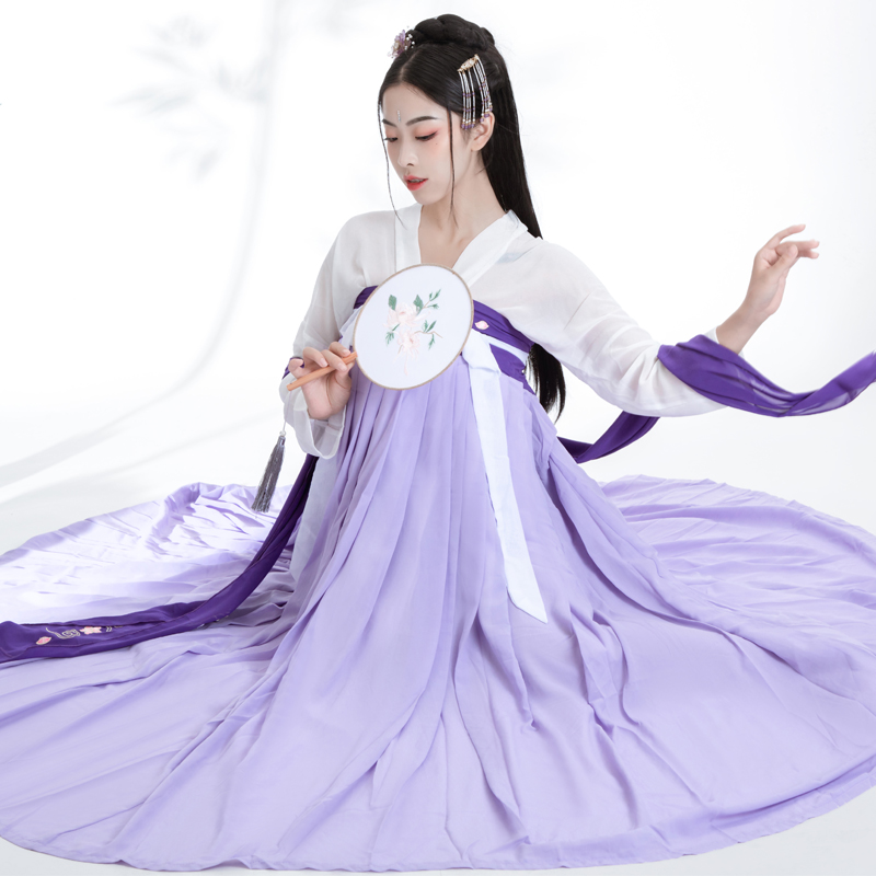 Costume traditionnel Hanfu chinois de danse ancienne pour femmes, robe de photographie, robes folkloriques, tenue de Festival, vêtements de spectacle