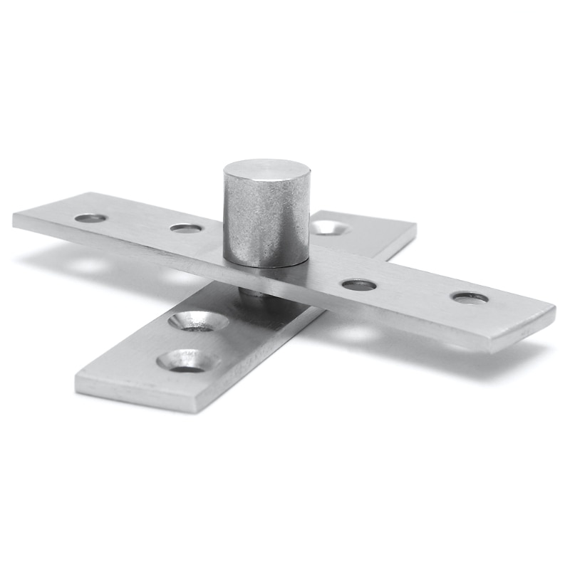 Charnière rotative 360 degrés en acier inoxydable porte Pivot vers le bas arbre 75/95/100mm