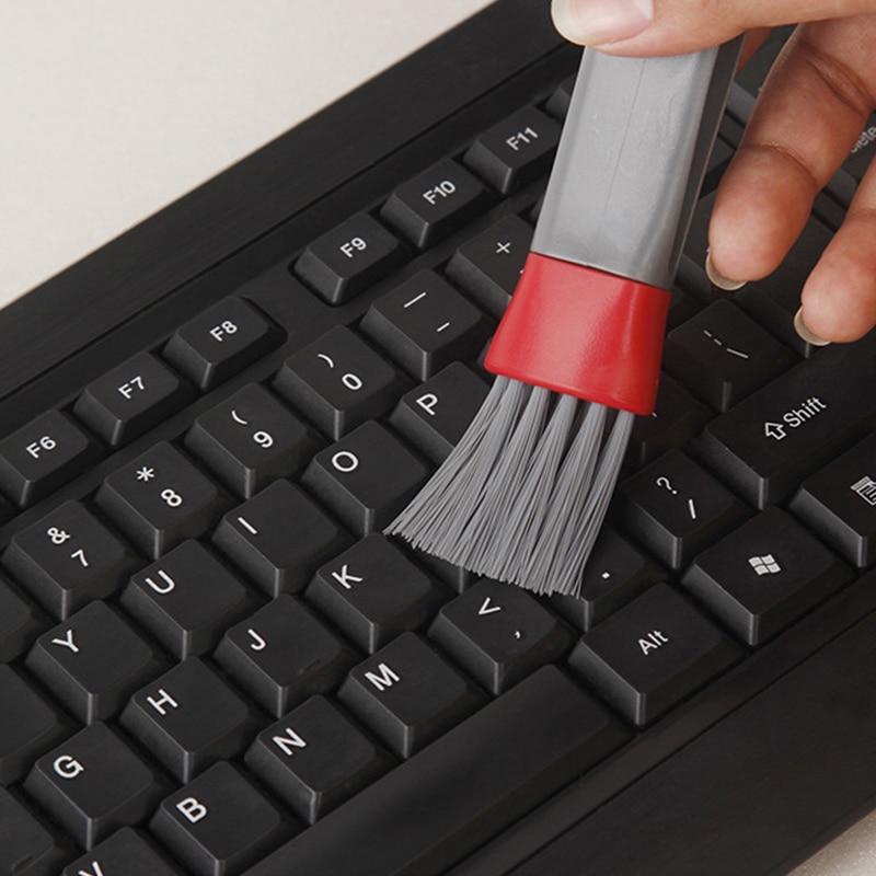 1pcs 2 In 1Car Brush Cleaning Tool Car Detailing Cleaning Car Air-conditioner Outlet Multi-purpose Brush Car Cleaning Tools