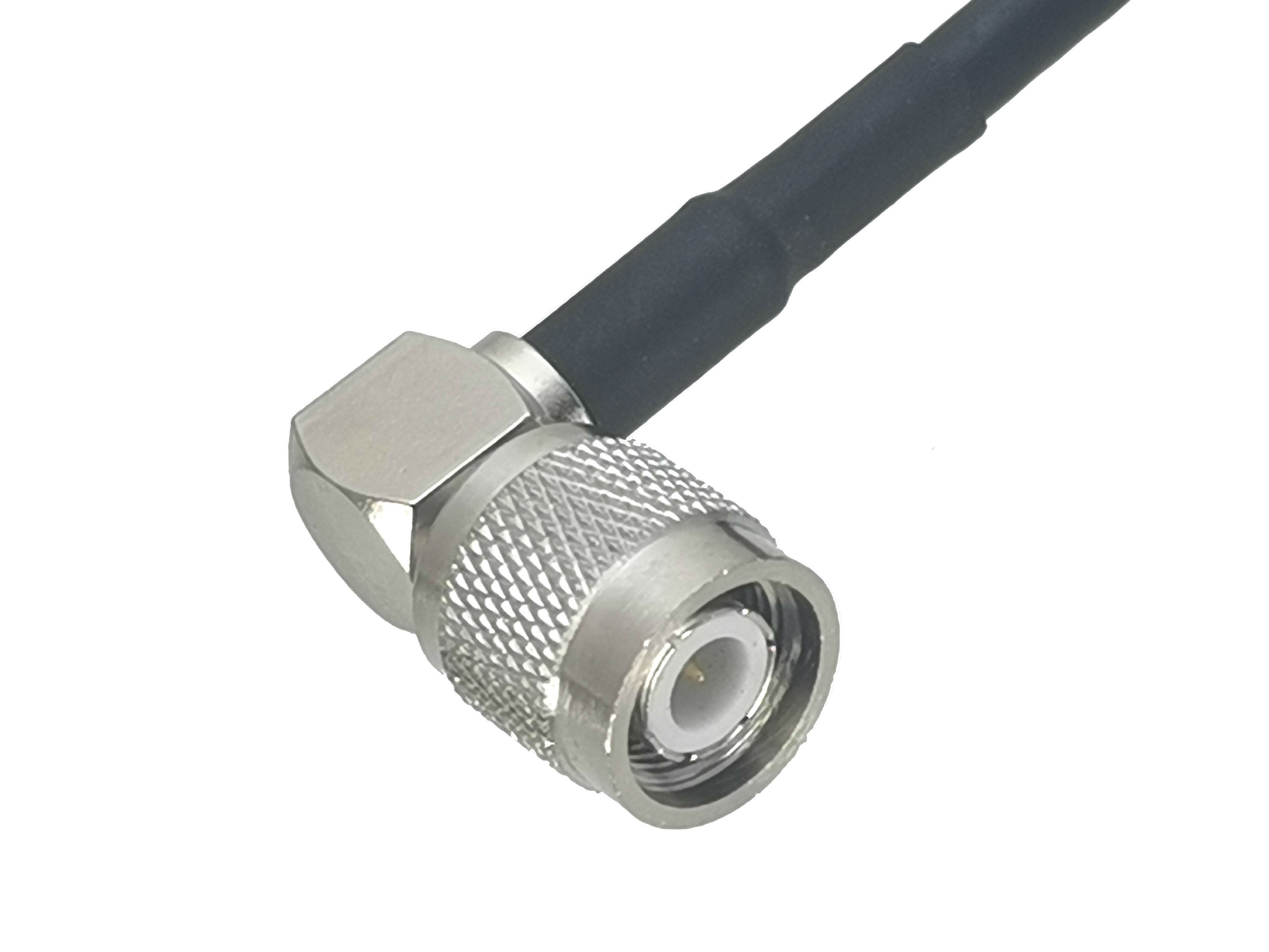 RG58 TNC Stecker auf TNC Stecker Rechten winkel Stecker RF Jumper zopf Kabel 6 zoll ~ 20M