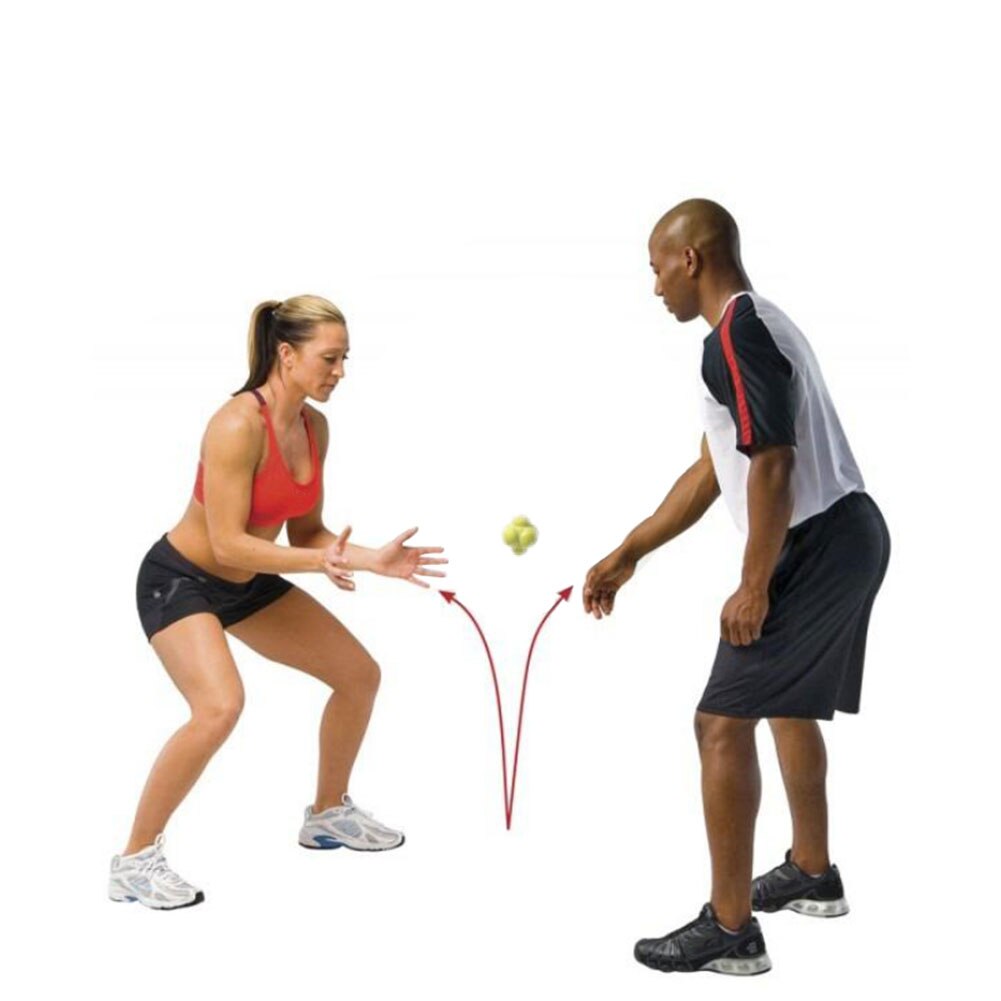 2Pcs Sport Gym Fitness Oefening Zeshoekige Reactie Bal Basketbal Dribble Speed Agility Coördinatie Ballen Reaktionstraining