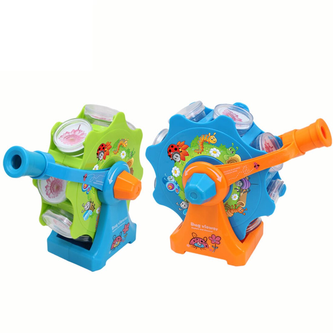 Kids Ferris Wheel Insect Viewer Microscope Bug Observer Biology Science Kits Learning Toys - Random Color