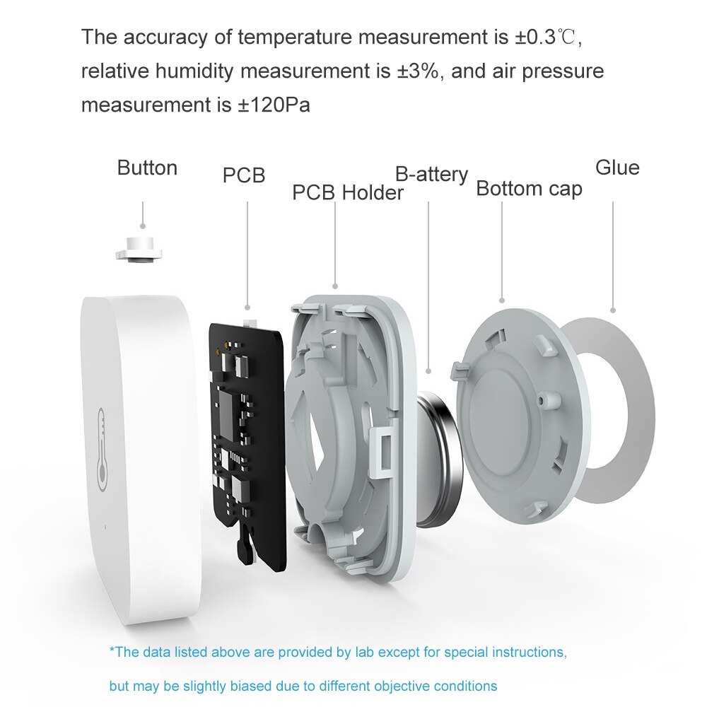 Temperature Humidity Sensor Real-time Temperature and Humidity Detection WSDCGQ11LM