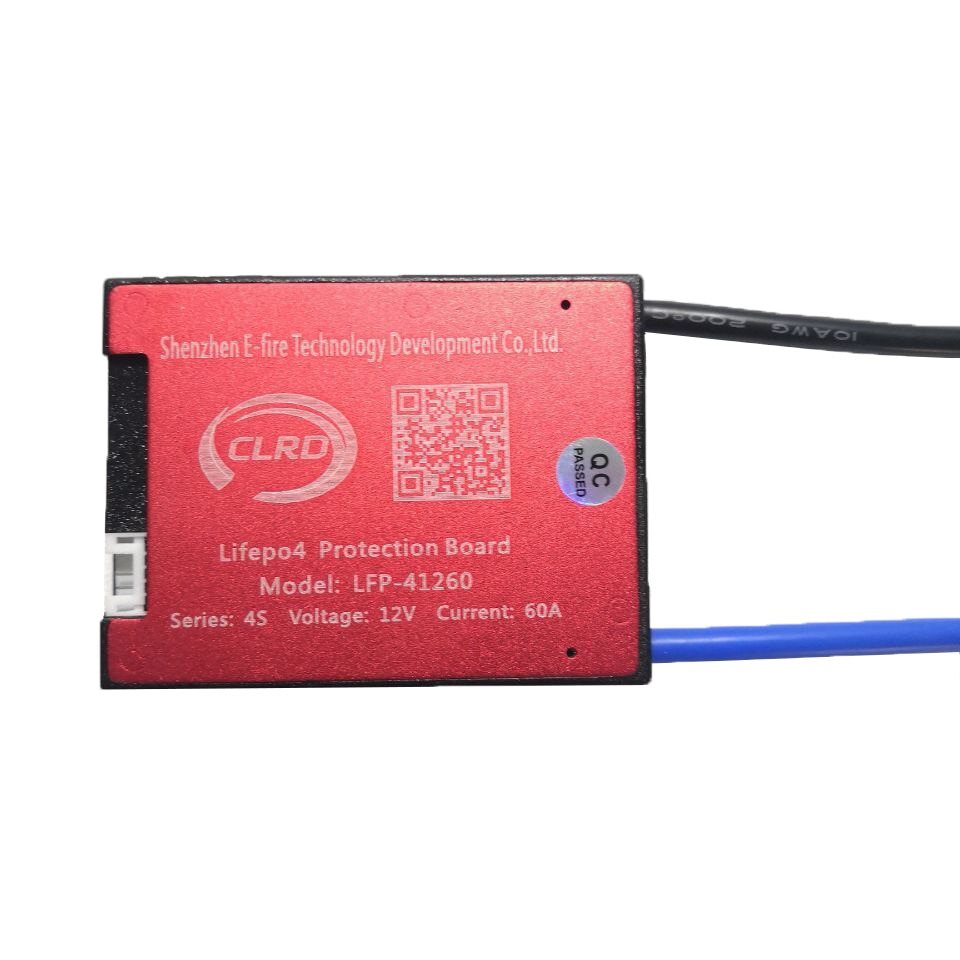 CLRD 3.2V 4S 12V LiFePo4 battery 18650 BMS 10A 15A 20A 30A 40A 50A 60A battery BMS Charging Voltage 14.4V With balance