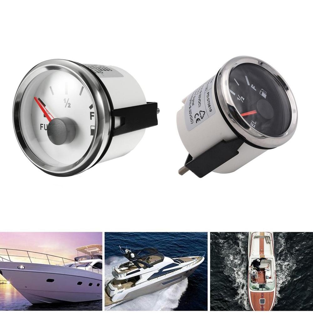 52Mm Automobile Car Fuel Level Gauge Oil Meter Sender Sensor Universal Fuel Tank Level Indicator Gauge