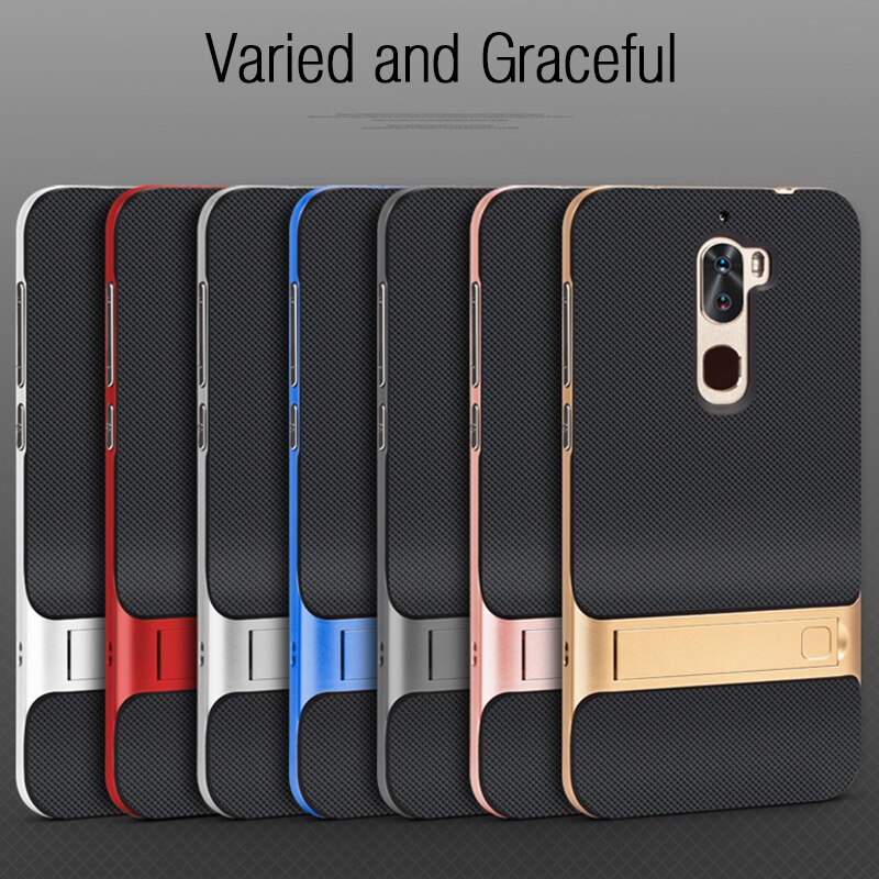 3D Kickstand Mobiele Telefoon Case Letv Leeco Cool 1 Dual Coolpad Cool1 Case Cover 5.5 &quot;Hybrid Tpu + Pc beschermende Leree Le 3 Le3 Tas