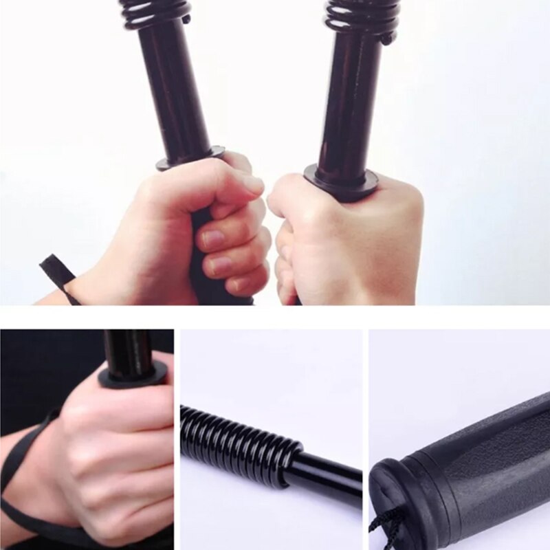 Expansor de brazo con resorte, barra de potencia para entrenamiento, gimnasio, ejercicio deportivo, 20Kg, 30Kg, 40Kg, 50Kg
