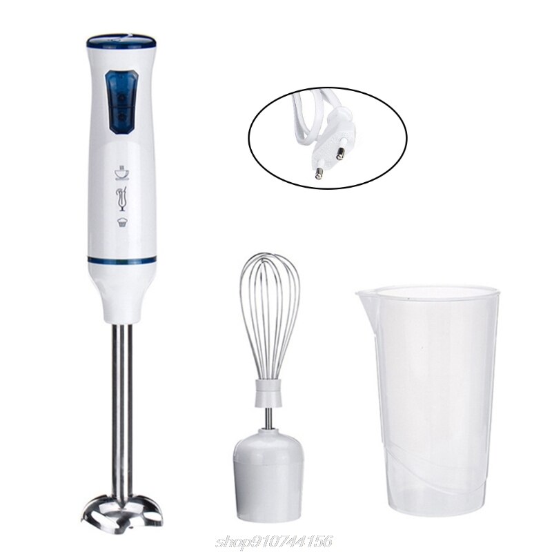 3-in-1 Multifunctional Hand Blender 220-240V, 1000W Immersion Mixer, Chopping Bowl,Shaker Glass,Whisk D17 20