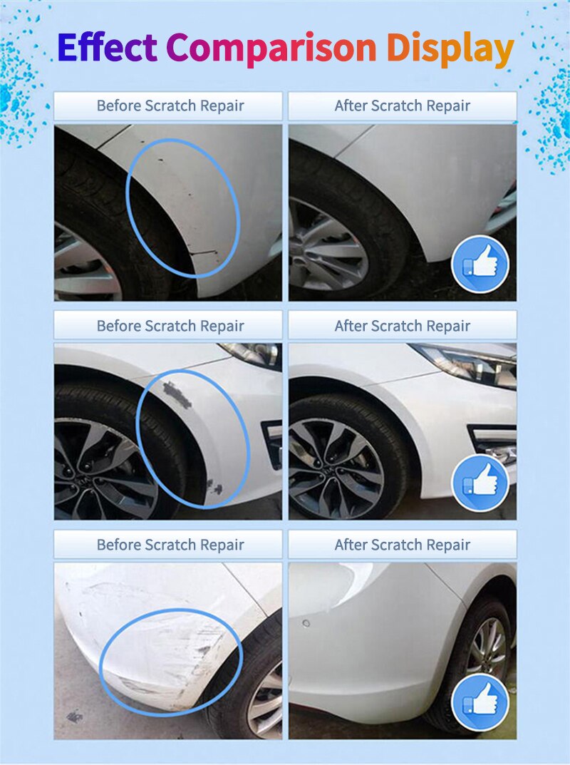 20 Colors Car Scratch Repair Paint Pen Auto Touch Up Pen Car Care Scratch Clear Remover Paint Care Auto Mending Fill Paint Pen