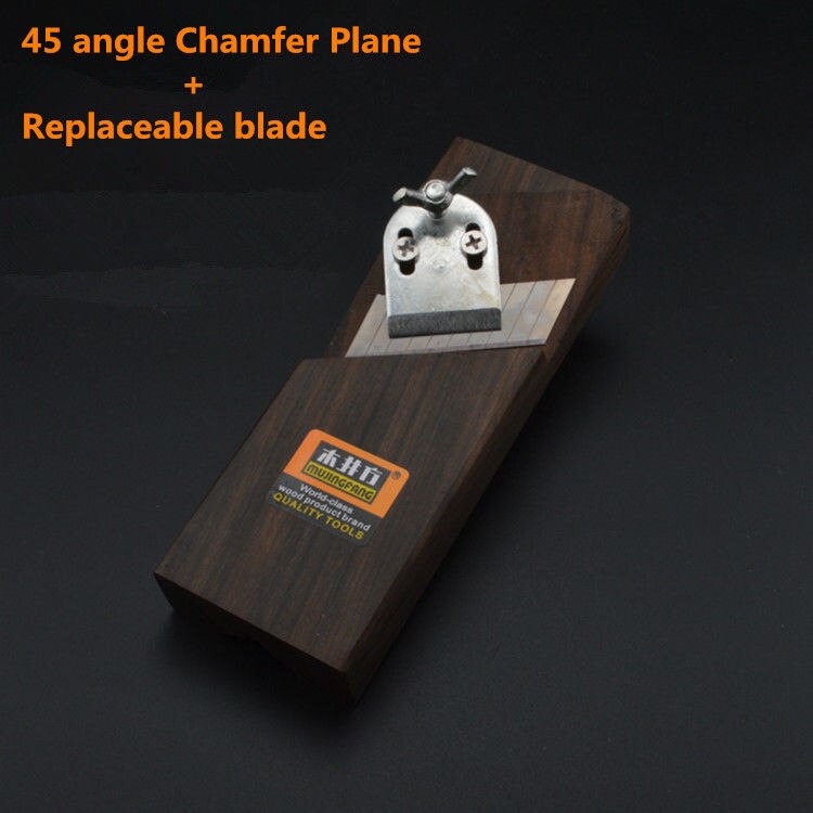 Plano de chaflán de 45 ángulos + hoja de madera plano de limpieza ángulo planos de recorte W177
