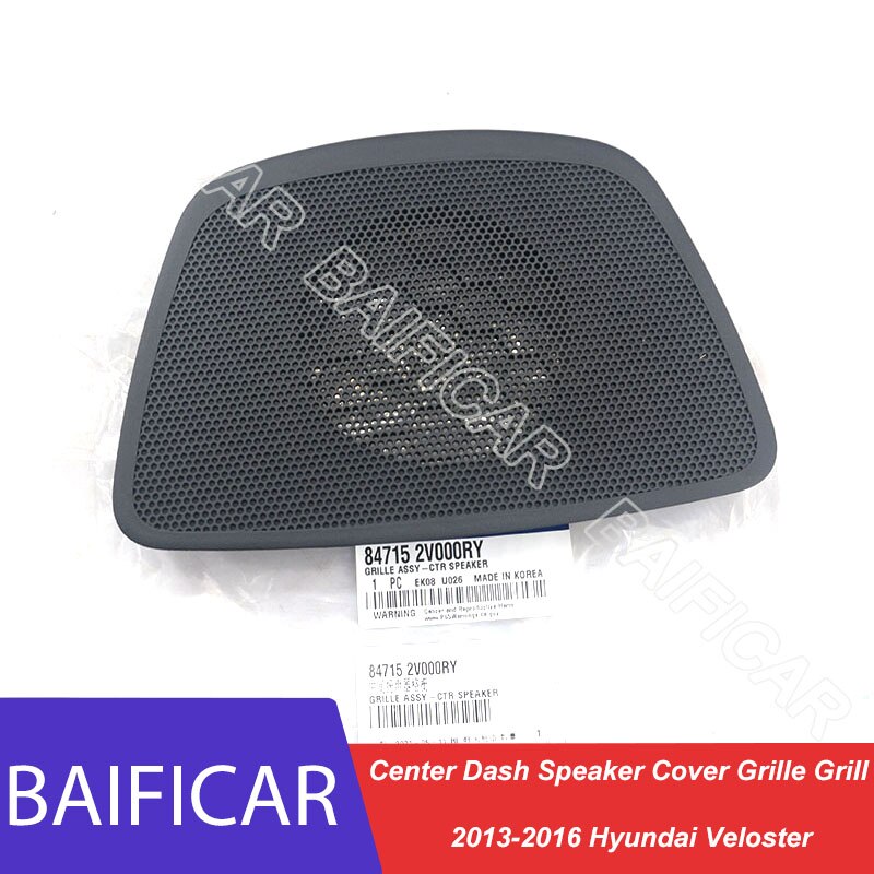 Baificar Gloednieuwe Echt Center Dash Speaker Cover Grille Grill Oem 84715-2V000 Voor Hyundai Veloster